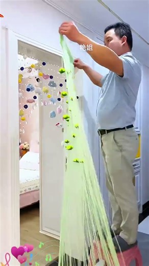 Window decoration rose thread door #onlineshopping#doordecor #windowscover#homedecor