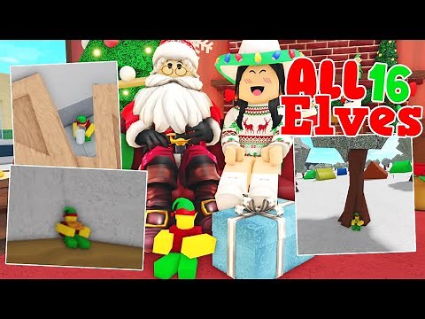 How To Find ALL *16* SECRET Elf LOCATIONS In Bloxburg's ELF Hunt 2022!