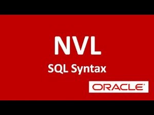 NVL SQL NULL Function