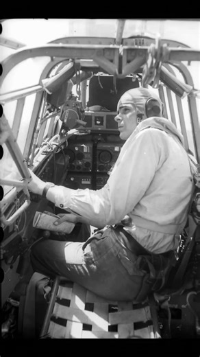 Radio operator and rear gunner seated inside the cockpit of a Messerschmitt Me 110. #ww2 #Aviation #military | Jets 'n' Props