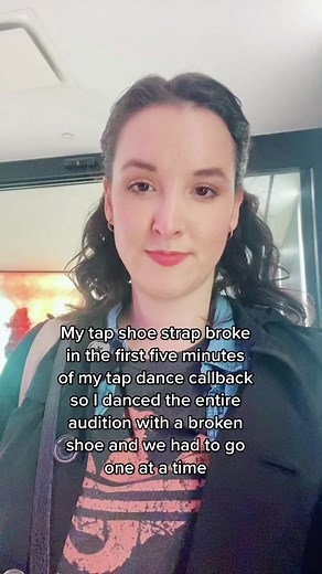 Dancing Through Adversity: Tap Dance Callback with a Broken Shoe