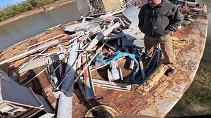33K views · 392 reactions | We Explored a Giant Abandoned Barge and Wrecked Boat in Memphis! #explore #boat #abandoned | Adam Brown Adventures | Facebook