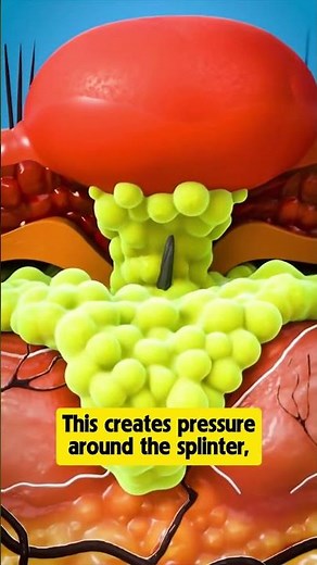 Your Skin Pushes It Out 📍