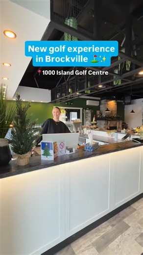 ⛳️ Level up your game this winter at @1000islandgolfcentre! If you haven’t checked out this new virtual golf experience yet… NOW’S THE TIME 👇 ➡️ 5 cutting-edge virtual golf bays…perfect for beginners to pros ➡️ Hit world-class courses, practice shots, or play fun games ➡️ Ideal for date nights, groups, and family hangs ➡️ All-weather golf… no snow days or rain checks ☔️ ➡️ Plus there is mini golf and driving range fun in the summer! Food & drinks to keep your crew happy including pizza, charceu