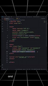 126K views · 2.2K reactions | Show / Hide Password Input Using HTML,...