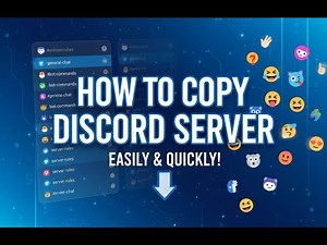 How to copy discord server | how to copy server in 2 minutes