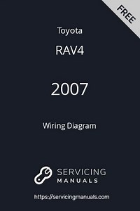 2007 Toyota RAV4 Wiring Diagram PDF | ServicingManuals