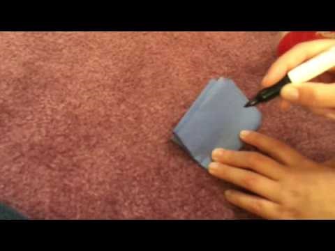 How to make a DIY paper license plate (for toy trucks and cars)