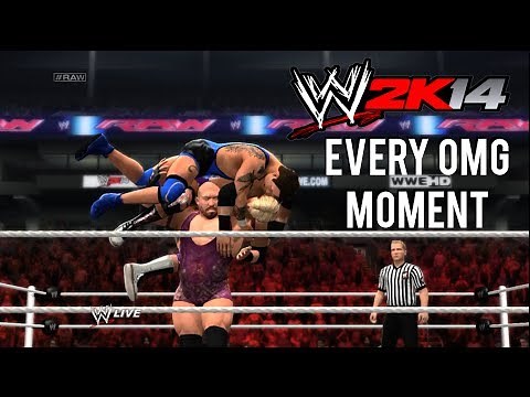 WWE 2K14 - How to perform Every OMG Moment (Spectacular moments Tutorial)