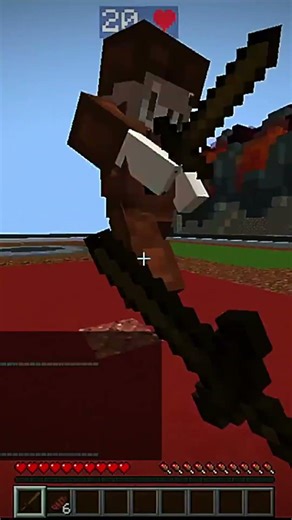 Practicing pvp combo minecraft (beginner btw)