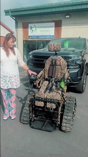 Action TrackChair TR | Tracked Wheelchair | Accessible Offroad Mobility | Compassion Mobility | Utah