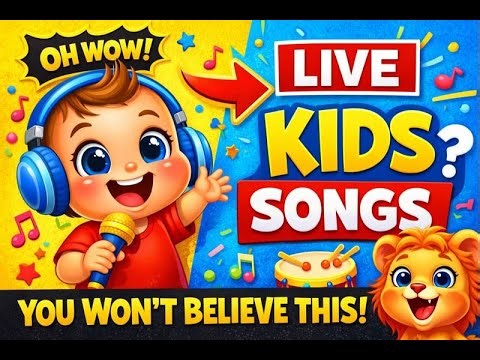 LIVE Kids Songs & Nursery Rhymes 🎵 | Baby Dance Cartoon | 24x7 Fun
