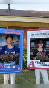 11K views · 169 reactions | Baseball trading card Halloween costume! #diy #baseball | She’s the Carpenter | Facebook