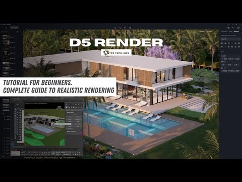 D5 Render Tutorial for Beginners | Class 8 | Complete Guide to Realistic Rendering #d5render