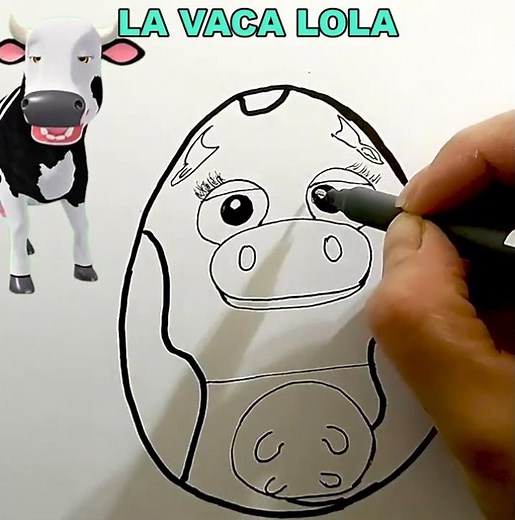 Dibujamos y Coloreamos un Huevo Sorpresa de La Vaca Lola | La Granja de Zenón | Dibujos para niños