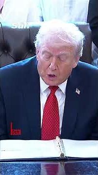 Trump signs order to ease US marijuana regulations #trump #usa