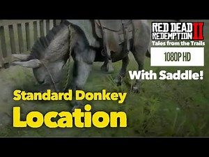 RDR2: Donkey With Saddle Location - 1080p HD - Red Dead Redemption 2