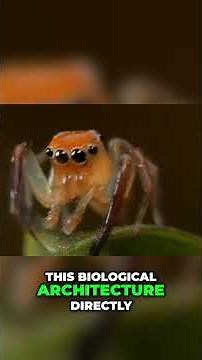Spider eyes vs human cameras (spider wins) #comparison #tech