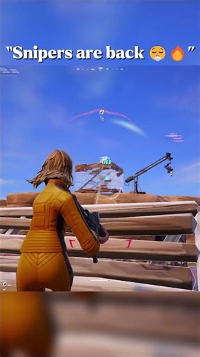 Snipers Are Finally Back 😮‍💨🔥 #fortnite #shorts