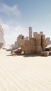 Ruins of ancient city of Palmyra