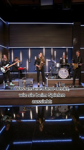 Ganz viel 💙💙💙 für unsere unvergleichliche Band! #dieunvergleichlicheshow #check24