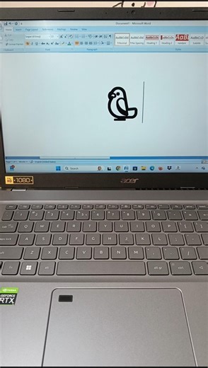 PARROT 🦜 Shortcut Key in Ms Word #viral #youtubeshort #trending #keyboard #computer #tipsandtricks