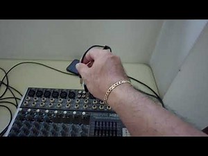 Behringer Xenyx QX1222USB Mixer (Old but Gold)