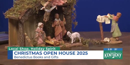 Patrick O'Mahony and Emanuele Fontanini - Benedictus Books and Gifts Christmas Open House