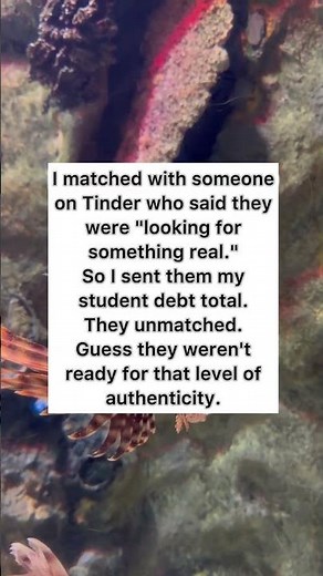 Tinder & Student Debt 😂 #dating #funny #relatable #shorts #jokes #humor