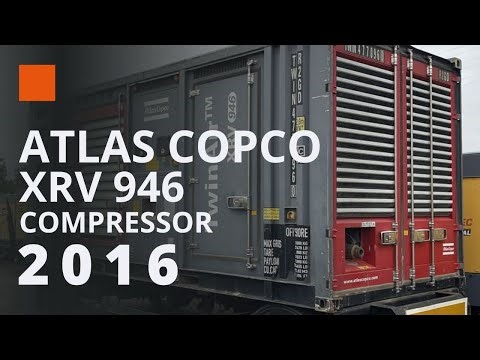Used Atlas Copco XRV946CD TwinAir Compressor for Sale