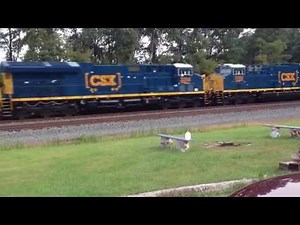 MASSIVE CSX Tier 4 Gevo power move in Westfield NY