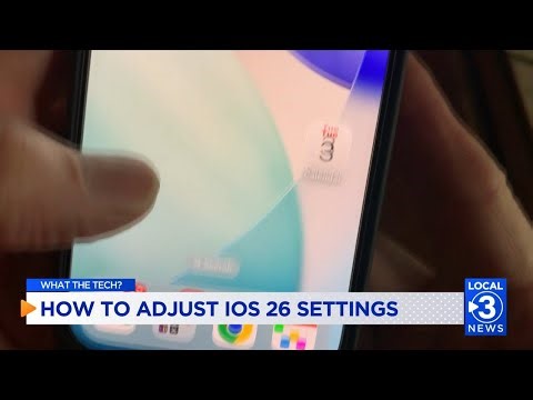 WHAT THE TECH? Turn off iOS 26