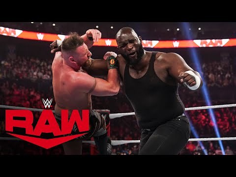 T-BAR vs. Omos: Raw Feb. 28. 2022