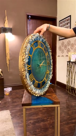 ✨ Peacock Elegance in Every Tick ✨ A mesmerizing blend of blue...