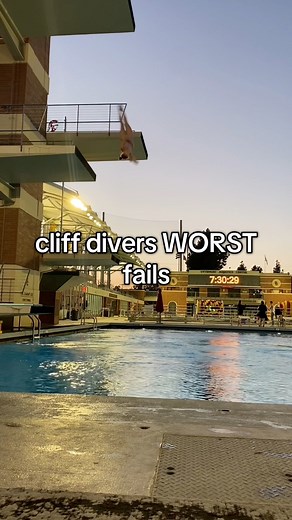 cliff divers WORST diving fails 🫣 | Kimberley