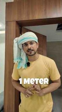 Door hinge put wrongly by mistri