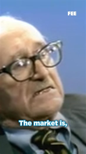 11K views · 297 reactions | Hayek taught us that the market is a system that processes dispersed knowledge better than any planner. | FEE - Foundation for Economic Education | Facebook