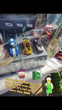 Would you pay $1200 for this Lego display? #lego #reseller #ebay #homebusiness #fyp #workfromhome