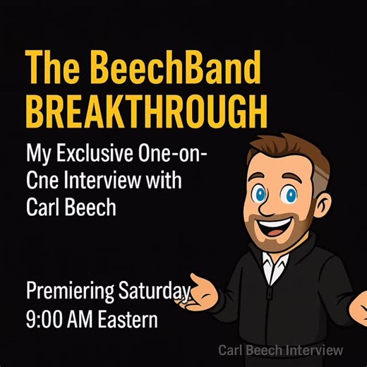 Doing Life Today - Bryce Perry | 🔥 Premiering Tomorrow 🔥 I sat down with Carl Beech, inventor and founder of BeechBand, for a real, honest conversation about Parkinson’s... | Instagram