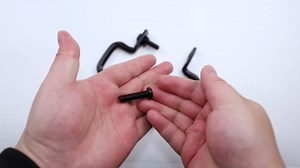 2PCS Steel Rear Bed Rope Tie Down Hooks Clips with Screw Compatible with 2019-2023 Ford Ranger Replaces KB3Z-21550A74-A W505594-S450B