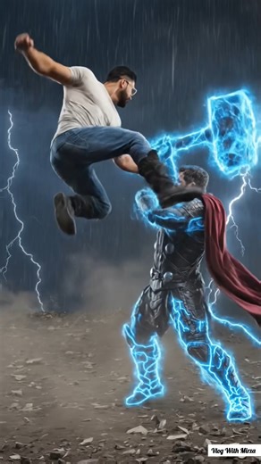 Epic ASMR Battle | Thunder Hammer Fight Cinematic Scene ⚡🌩️