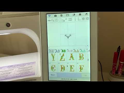 Luminaire - New Owner - Embroidery Edit and Layout Project Monogram Napkins - Lesson 10