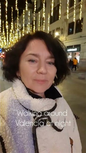 Valencia at night⬆️#travel #2025 #spain