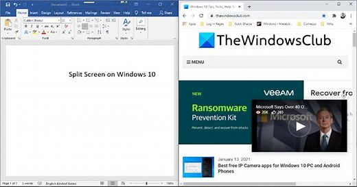 How to enable Split Screen on Windows 11