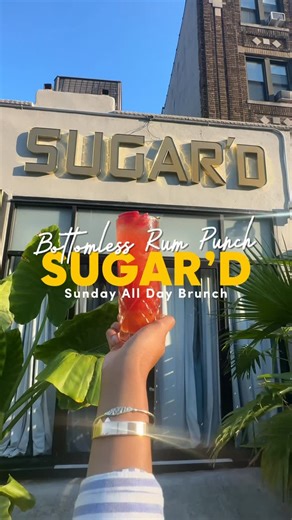 SUGAR’D📍Brooklyn Caribbean Restaurant on Instagram: "Darlin’, It’s Bottomless Rum Brunch At SUGAR’D 🍹 Sundays We Brunch All Day ✨ 90 Minutes Of Bottomless Rum Punch Includes One Entrée 🥂 APPETIZERS Jerk Wings With Passion Fruit Mojo & Creamy Mango Dipping Sauce Spicy Calypso Wings With Sweet Chili Sauce & Blue Cheese Dressing Kree’s Bacchanal Chicken Tenders With Sweet Chili Sauce Veggie Spring Rolls With Tamarind Plum Sauce Mango Bacchanal Shrimp Jumbo Lump Crab Cake With Mango Slaw & Garlic
