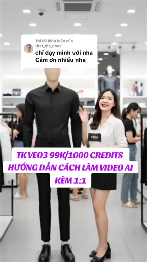 Trả lời @that_tha_nhat nhận hướng dẫn cách làm VIDEO AI từ hình ảnh có lời thoại giới thiệu sản phẩm.ace nào cần hỗ trợ hướng dẫn thì nhắn dép lào đầu kênh e nhé #mesua #videoai #veo3 #videoveo3 #huongdanlamvideoai
