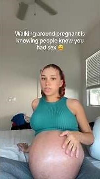 Pregnant Michelle Huge Twin Belly Compilation | TikTok