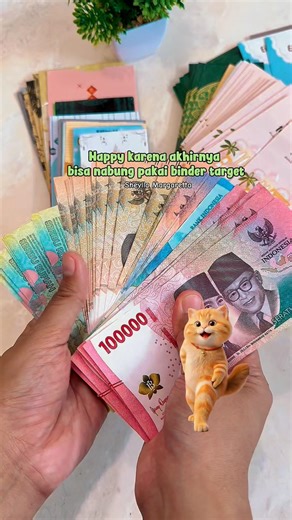 Cara Nabung Konsisten Pakai Binder Menabung 💸 | Tips Menabung Simple & Menyenangkan #menabung