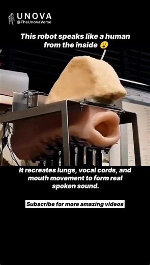 This Robot Mouth Can Actually TALK Like a Human 😱