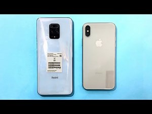 iPhone X vs Xiaomi Redmi Note 10 Lite